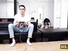 sisporn man hammers provocative stepsister hole in the living room